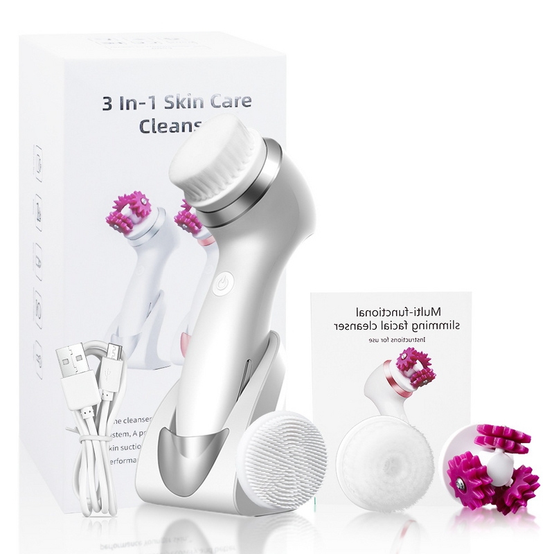 Facial Cleansing Brush Manufacturer - Rechargeable Waterproof Induction