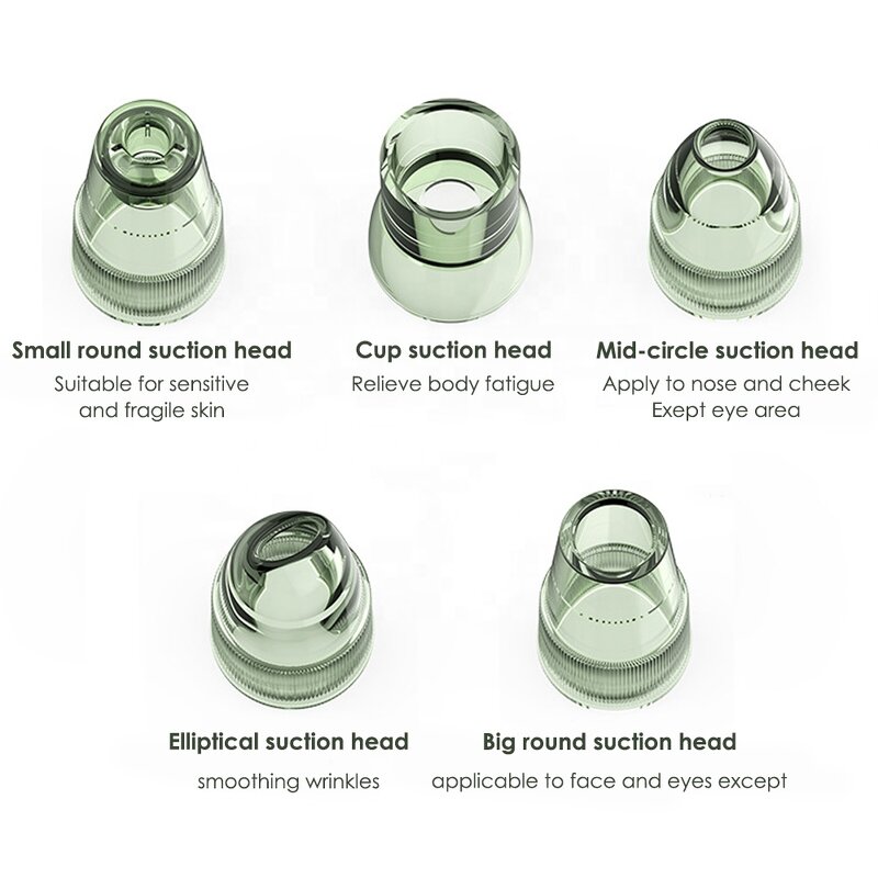 Blackhead Removal Device Manufacturer - Hottest Food Grade 5pcs Suction