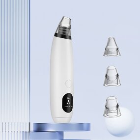 Blackhead Remover Tool Manufacturer - LED Display with 3 Replaceable Heads