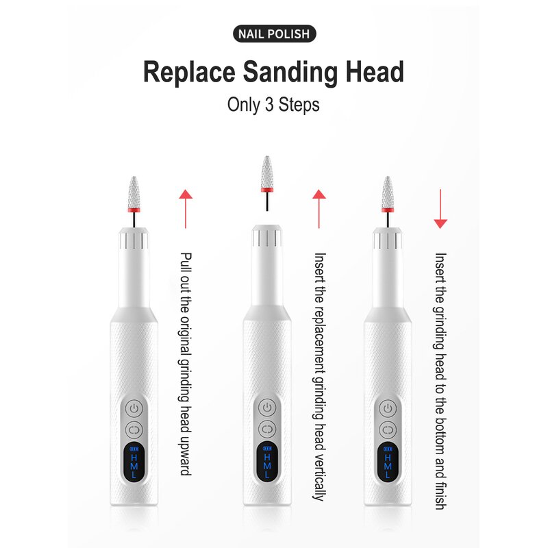 Nail Drill Instrument Manufacturer - Popular Cordless Portable Hand