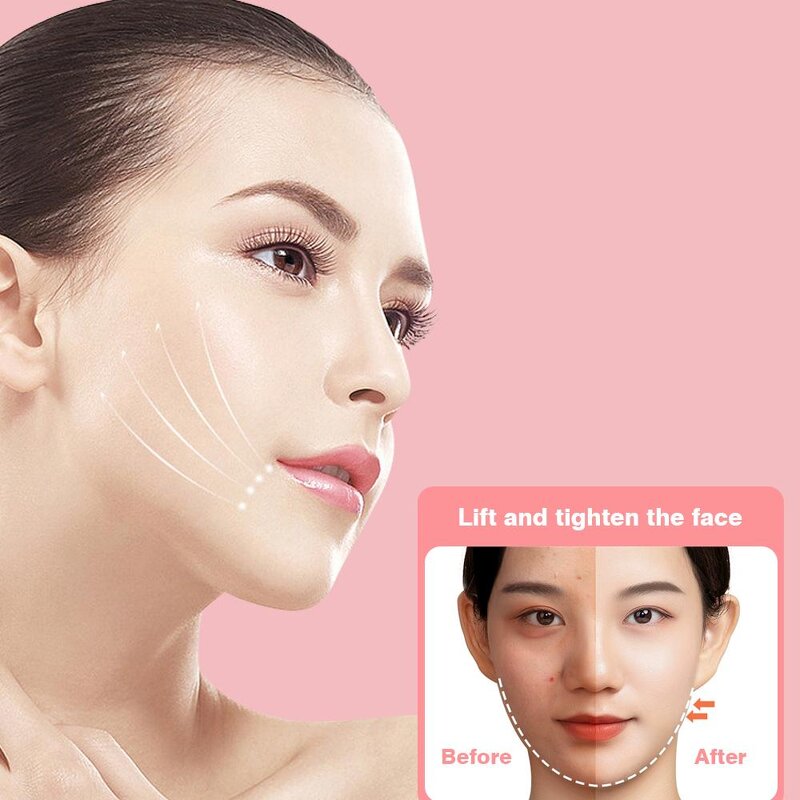 Face Massager Manufacturer - Beauty Machine with Heating Red Blue Light