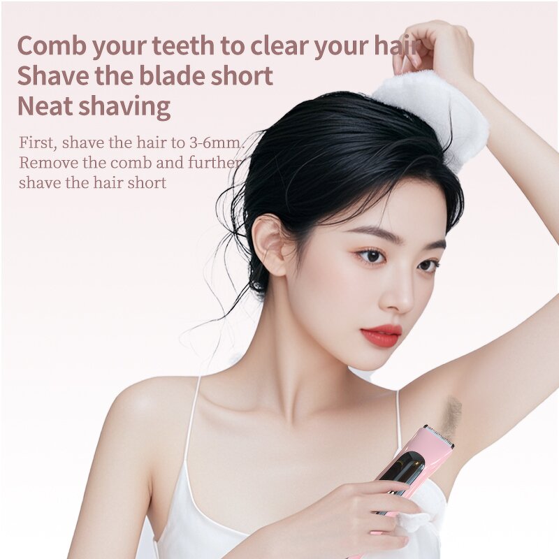Hair Trimmer Manufacturer - Bikini Legs Arms Rechargeable Electric for Women