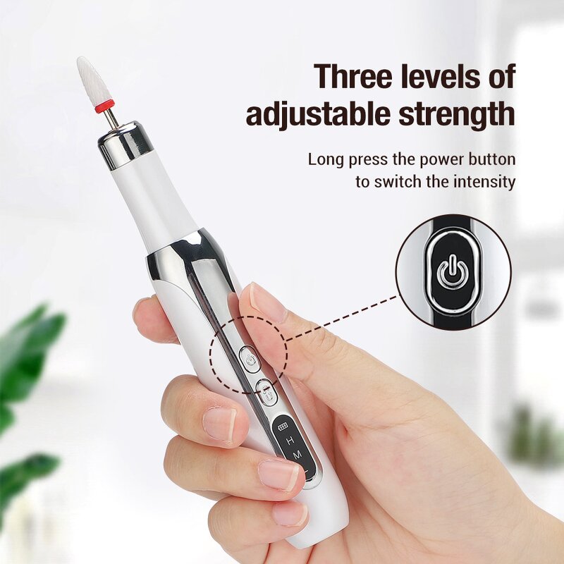 Nail Drill Manufacturer - Bottom Price Exfoliating Polishing Manicure Pen