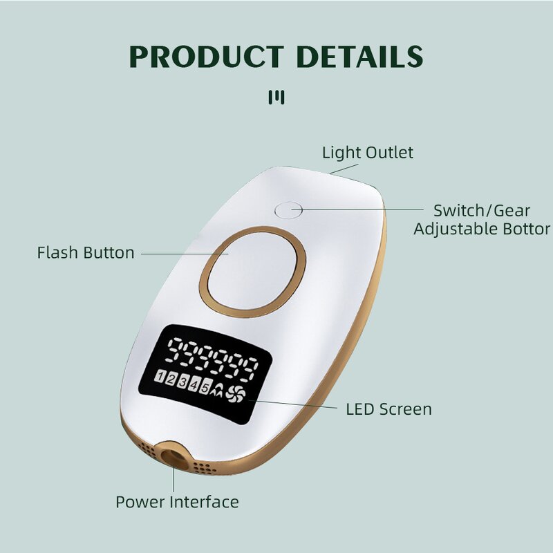 IPL Hair Removal Machine Wholesaler - Home Professional Handy Mini