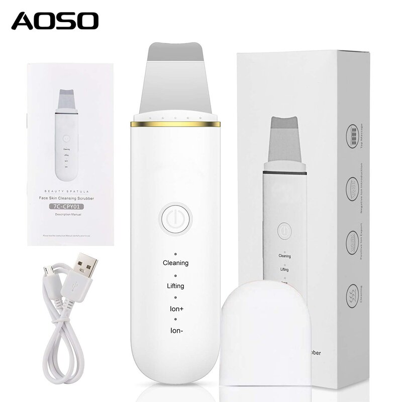 Facial Cleaner Manufacturer - Private Label Portable Ultrasonic Skin Scrubber