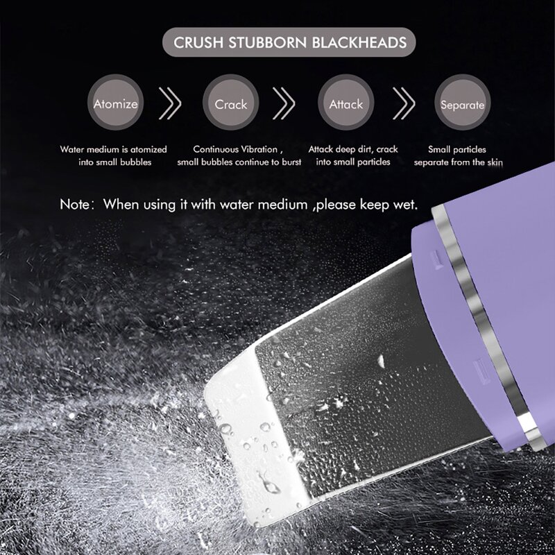 Skin Spatula Manufacturer - 2023 Sonic Ultrasonic Blackhead Peeling