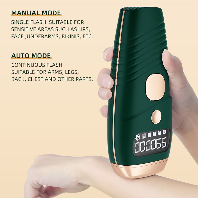 IPL Hair Remover Manufacturer - Heating with Different Energy Adjustment
