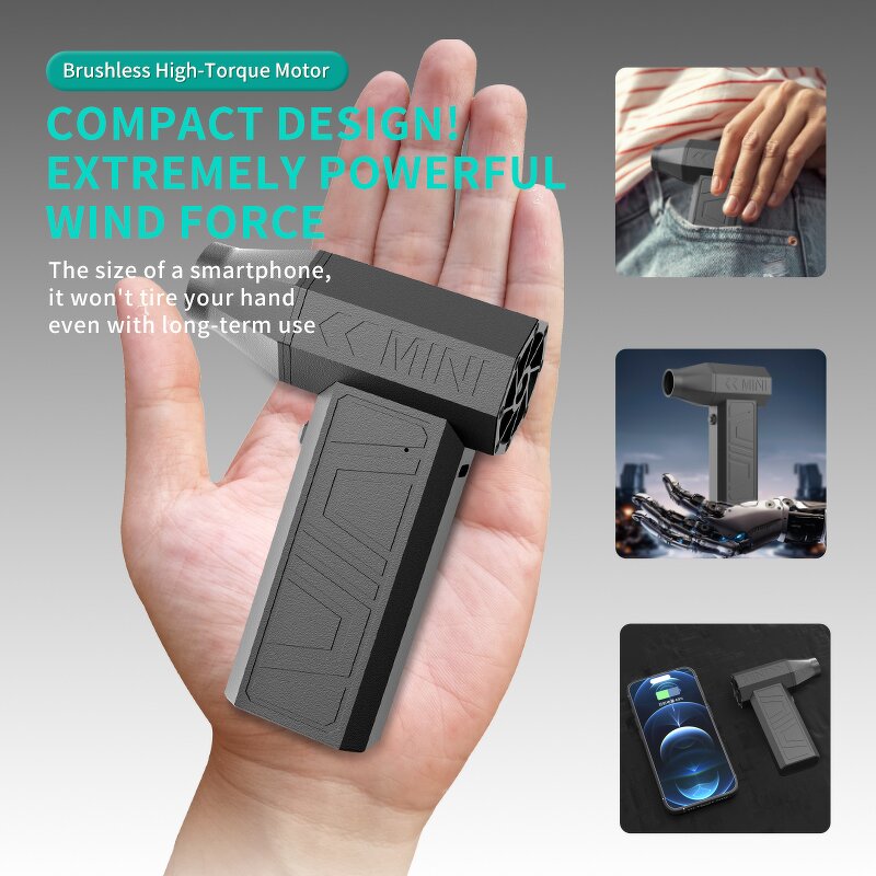 Turbo Fan Manufacturer - Electric Air Duster Rechargeable for Outdoor