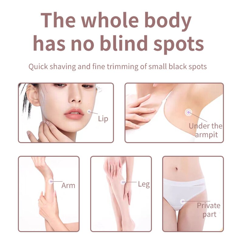 Hair Trimmer Manufacturer - Bikini Legs Arms Rechargeable Electric for Women