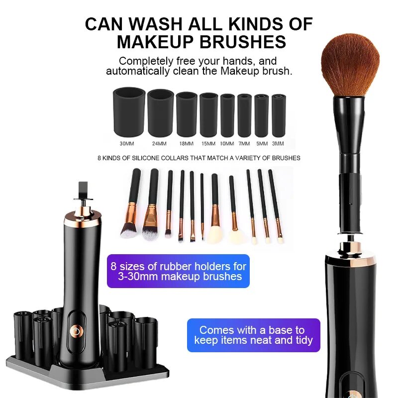 Makeup Brushes Cleaner Manufacturer - Household Electric Automatic Spinner