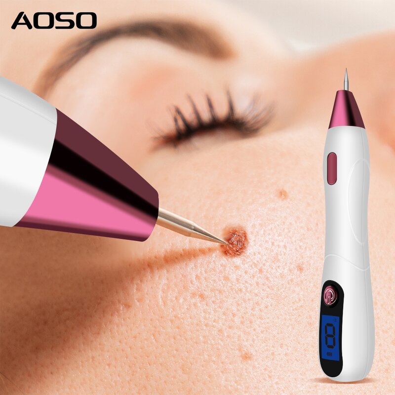 Wart Remover Pen Manufacturer - 9 Speed Level Rechargeable LCD Display