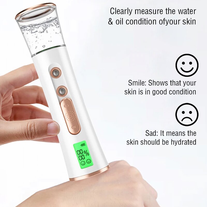 Facial Steamer Manufacturer - Double Spray Port USB Rechargeable Nano