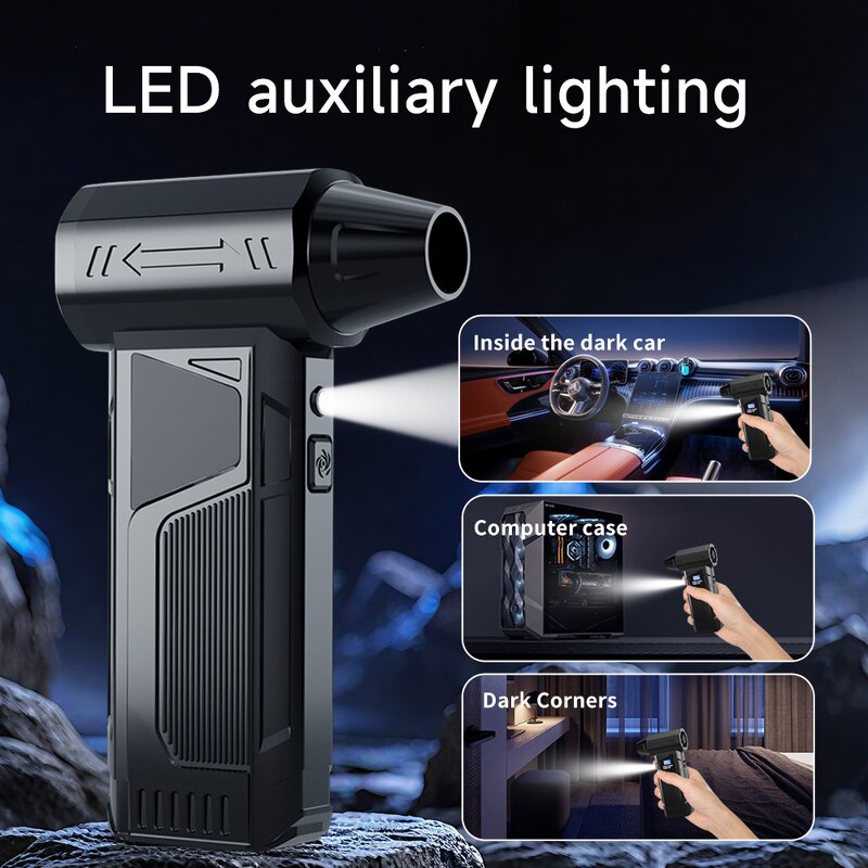 Turbo Fan Manufacturer - M4 4000mAh High Pressure Air Duster for PC