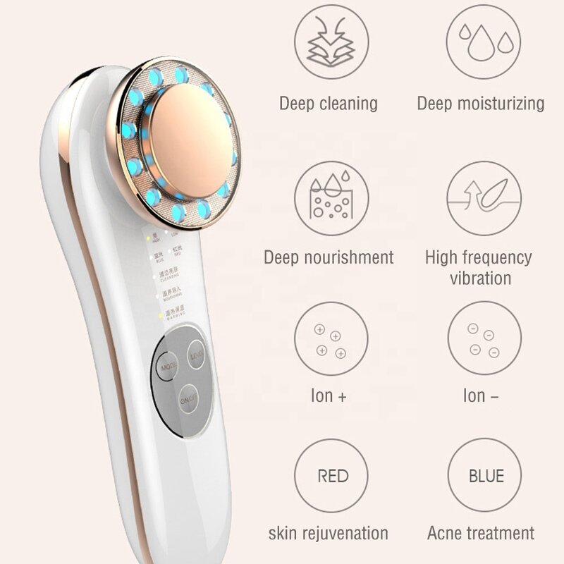 Face Massager Manufacturer - EMS Microcurrent V-shape Auto Timing