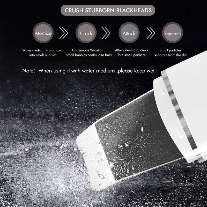 Skin Scrubber Manufacturer - Professional Ultrasonic with 400mAh Battery