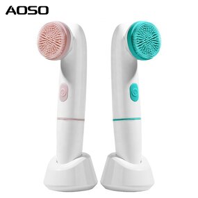 Facial Cleansing Brush Manufacturer - 2 in 1 Vibration IPX6 Waterproof