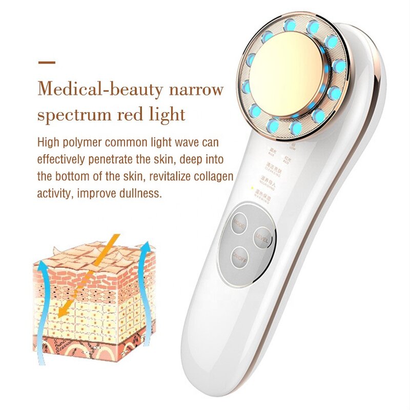 Face Massager Manufacturer - EMS Microcurrent V-shape Auto Timing