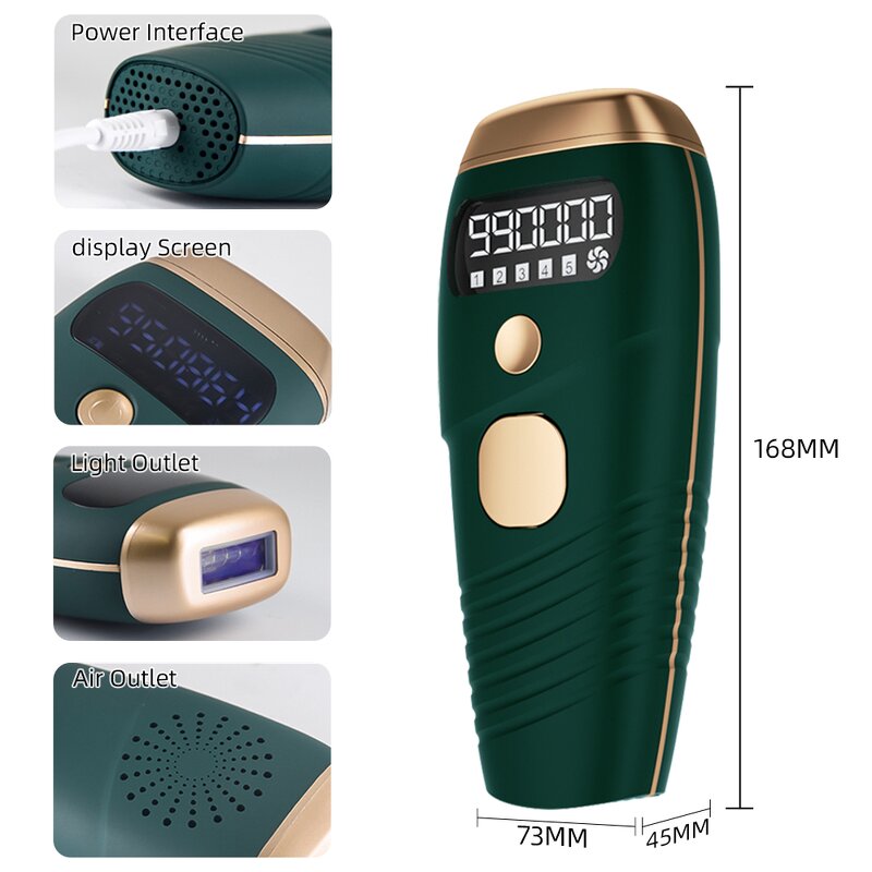 IPL Hair Remover Manufacturer - Heating with Different Energy Adjustment