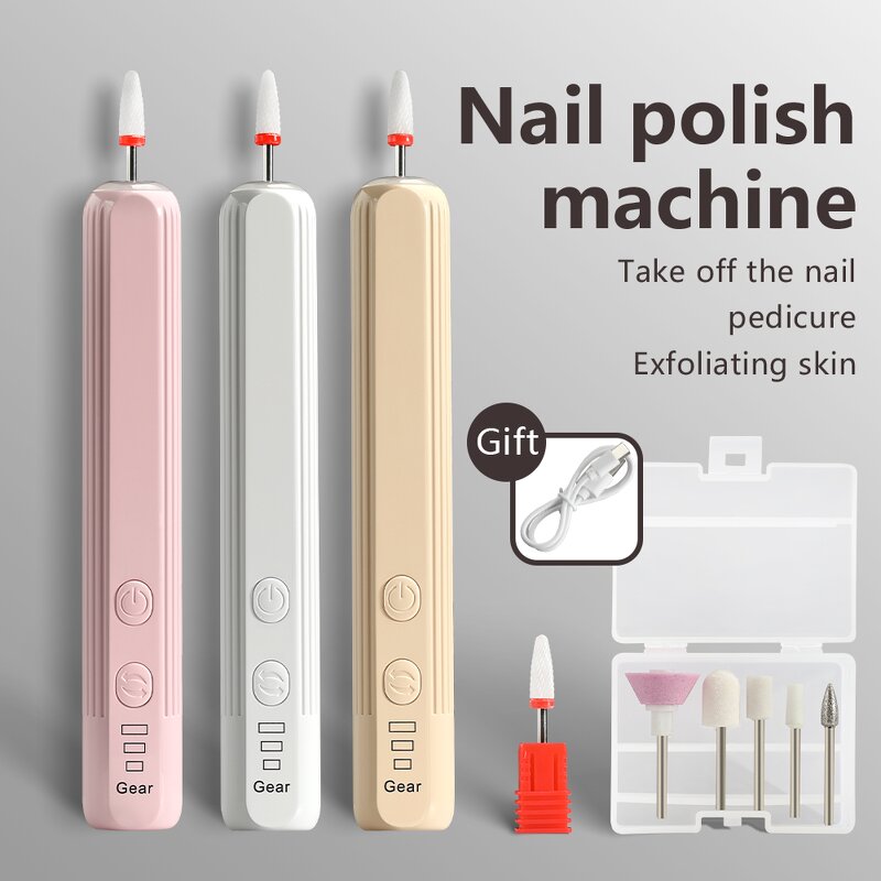 Nail Drill Machine Manufacturer - 18000RPM Portable Wireless Manicure