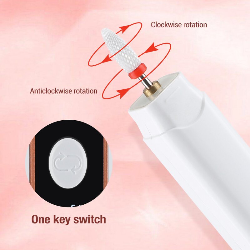 Nail Drill Machine Manufacturer - HY47 Wireless Portable Professional