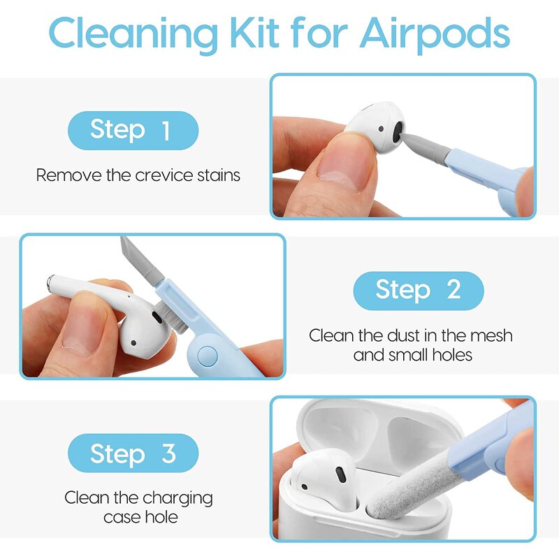 Keyboard Cleaning Kit Manufacturer - 7-in-1 Multi-Function Pen for Laptop Airpod