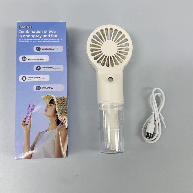 Water Mist Fan Manufacturer - Portable Handheld Rechargeable Evaporative for Car