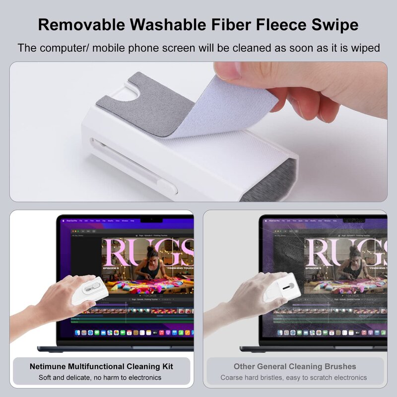 Cleaning Kit Manufacturer - 8 in 1 Multi-Function for Airpods Smartphones Tablets