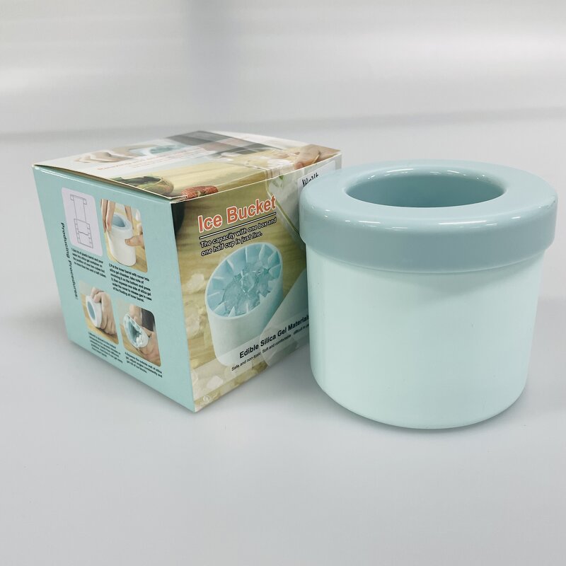 Ice Cube Mold Manufacturer - Round Silicone Bucket Cylinder for Freezer DIY