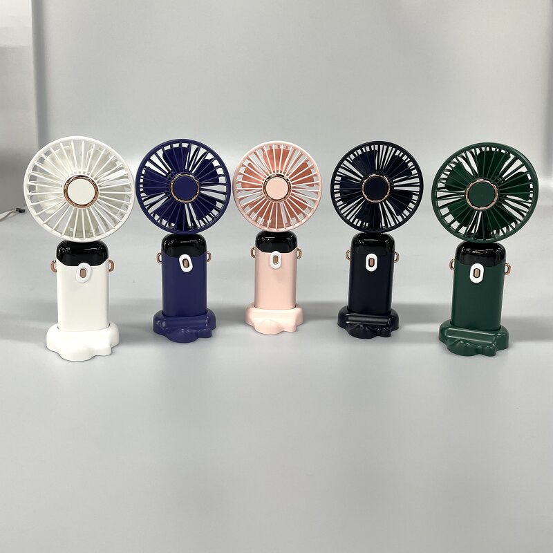 Handheld Fan Manufacturer - LED Rechargeable Foldable 1200mAh Bright Color USB