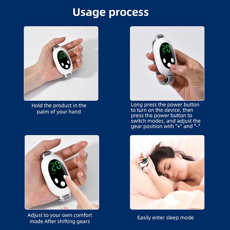 Sleep Aid Device Manufacturer - Adjustable Massage Intensity Compact for Insomnia Relief