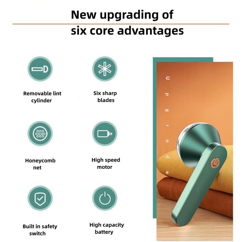 Fluff Remover Manufacturer - USB & Type-C Charging Mini Fuzz Shaver for Clothes