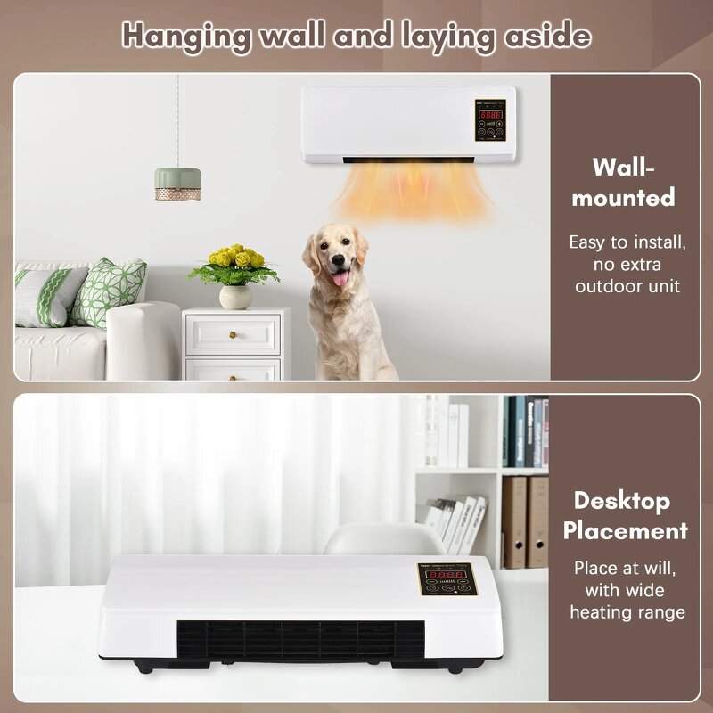 Mobile Air Conditioner Manufacturer - Heater with Remote Control for Bedroom Living Room