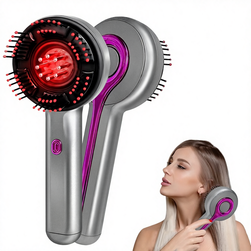 Scalp Massager Comb Manufacturer - Red Light Electric Liquid Guiding Anti Hair Loss