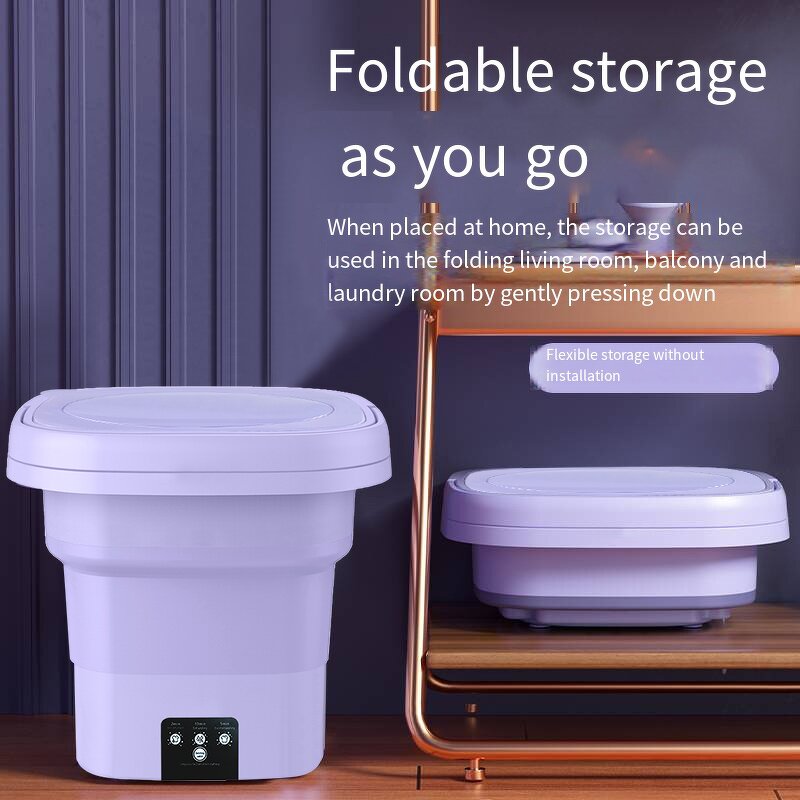 Portable Washing Machine Manufacturer - 3 Modes Deep Cleaning Foldable for Baby Clothes