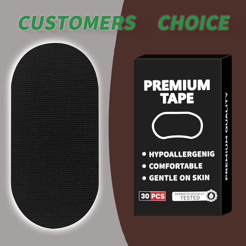 Mouth Tape Manufacturer - 30 Pcs Pain Free Removal Adhesive Cotton for Snoring