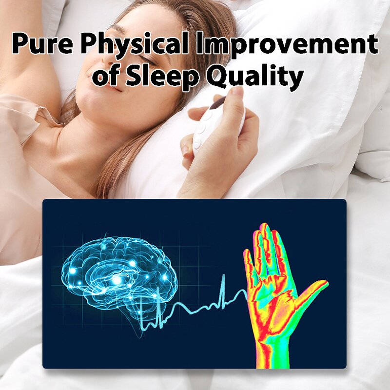 Sleep Aid Device Manufacturer - Microcurrent Rechargeable Handheld with Digital Display