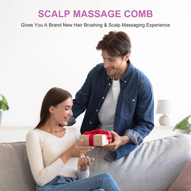 Scalp Massager Comb Manufacturer - Red Light Electric Liquid Guiding Anti Hair Loss