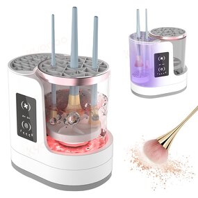 Makeup Brush Cleaner Manufacturer - 3 in 1 Electric Automatic Spinning for All Brushes