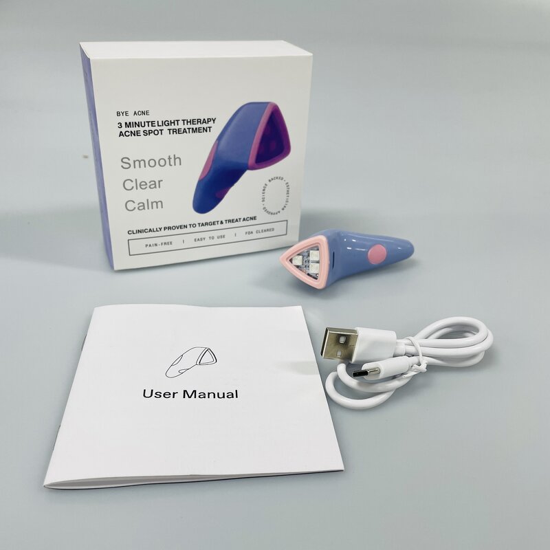 Light Therapy Device Manufacturer - Professional Red and Blue for Acne Spot Treatment