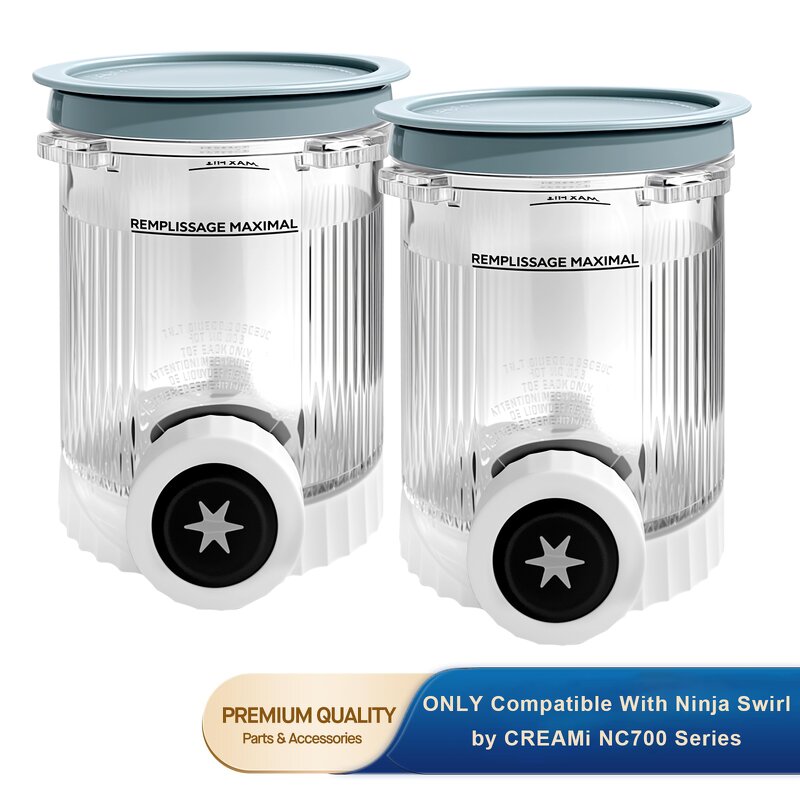 Ice Cream Containers Manufacturer - Reusable Clear for Ninja Creami NC700 Series