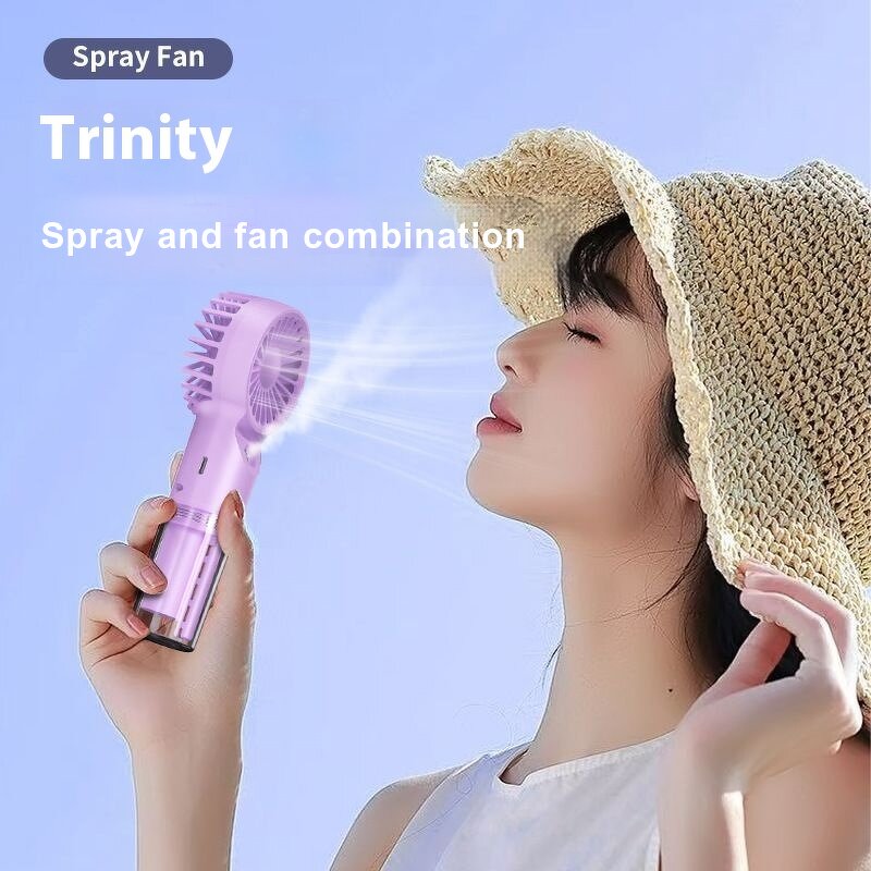 Water Mist Fan Manufacturer - Portable Handheld Rechargeable Evaporative for Car