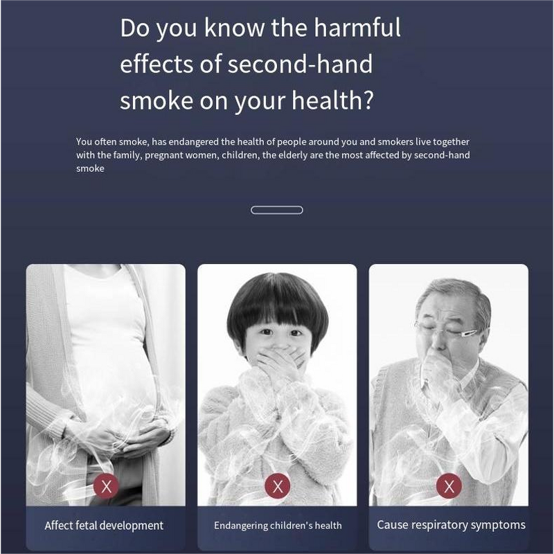 Smokeless Ashtray Manufacturer - Multifunctional Rechargeable Electric Air Purifier