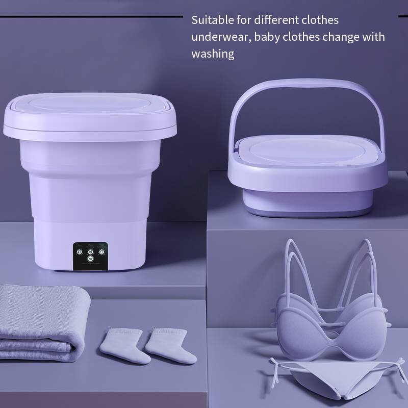Portable Washing Machine Manufacturer - 3 Modes Deep Cleaning Foldable for Baby Clothes