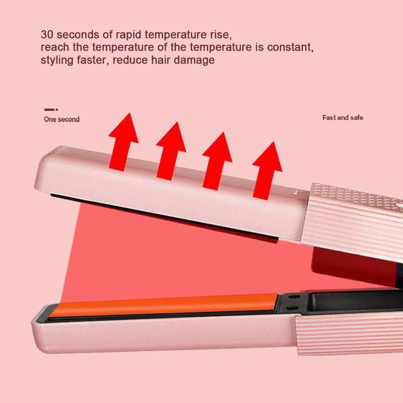 Hair Straightener Manufacturer - Wireless Portable Mini Flat Iron and Curling Iron