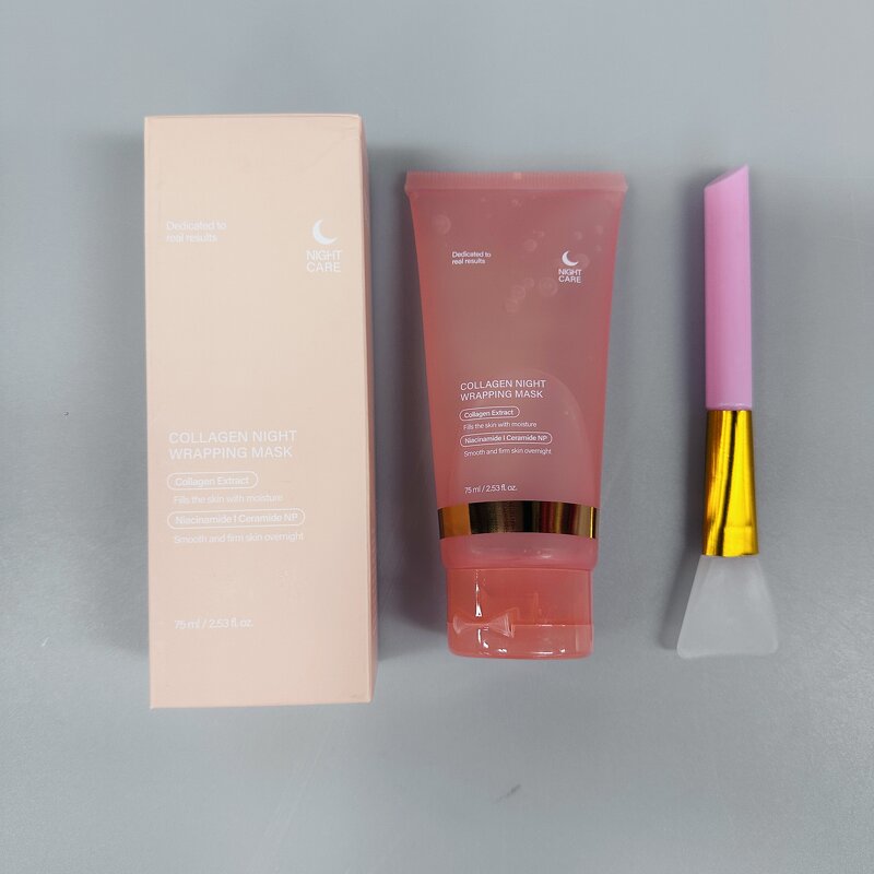 Face Mask Manufacturer - Collagen Overnight Peel-off for Hydration and Glass Skin