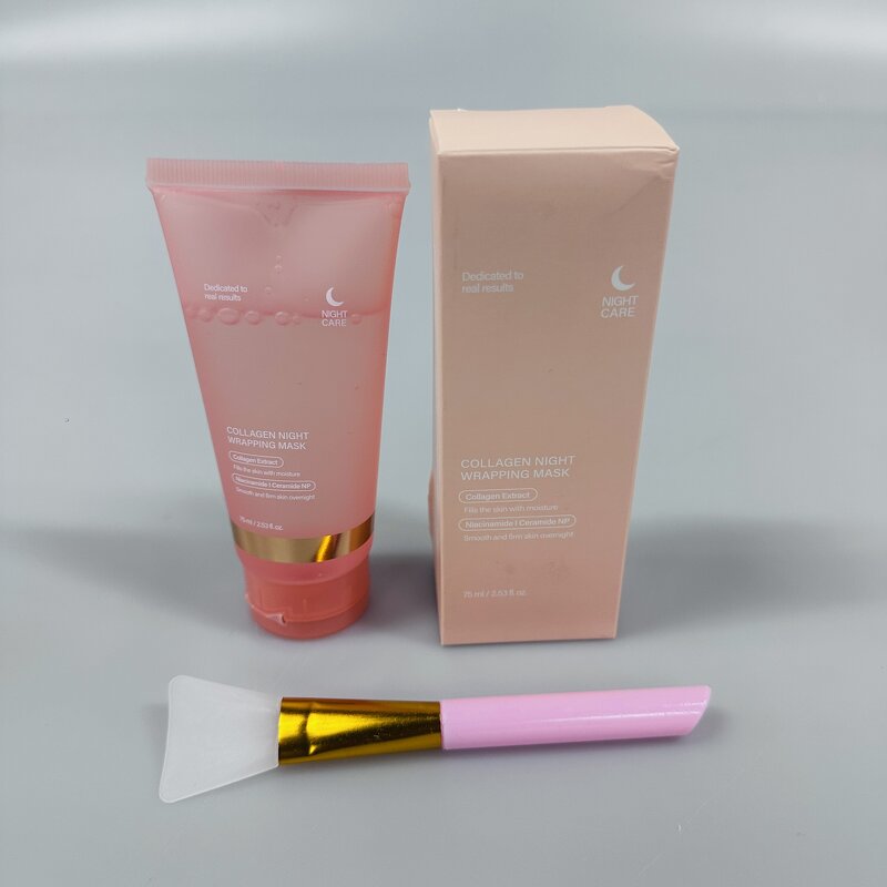 Face Mask Manufacturer - Collagen Overnight Peel-off for Hydration and Glass Skin