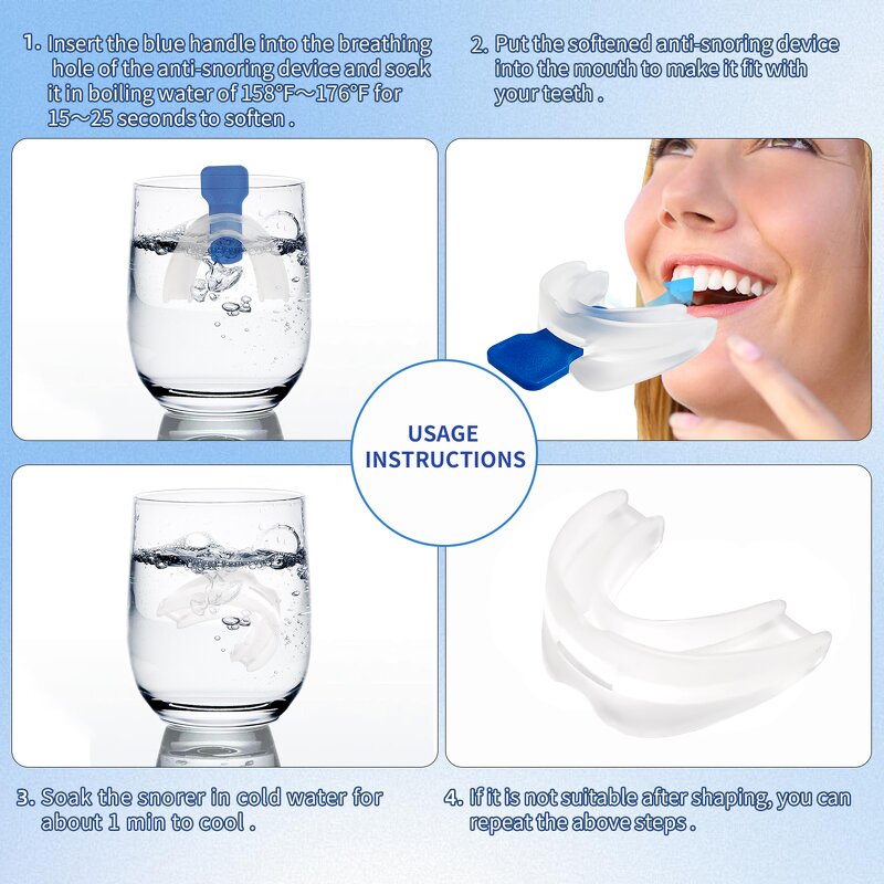 Anti-Snoring Mouthpiece Manufacturer - Adjustable Comfortable Reusable for Men and Women