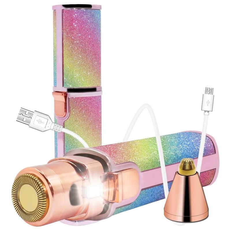 Hair Removal Razor Manufacturer - 2 in 1 Portable Lipstick Shaver & Eyebrow Trimmer