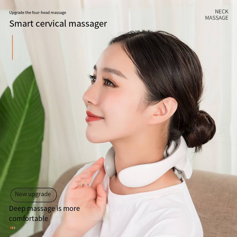Neck Massager Manufacturer - Wireless Electric 3D Kneading Shiatsu with Heat for Pain Relief