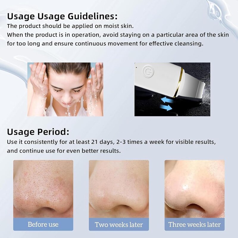 Electric Face Spatula Manufacturer - Pore Cleaner and Skin Scrubber Blackhead Remover